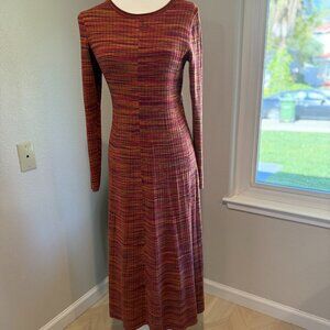 Cozy BANANA REPUBLIC multi-colored sweater dress! Size S